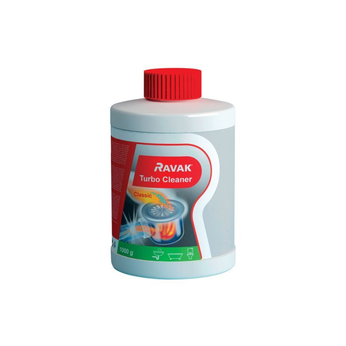 Tīrīšanas līdzeklis RAVAK Turbo Cleaner 1000 g