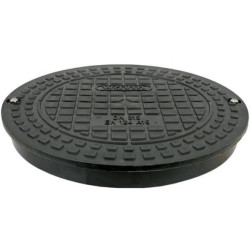 Plastmasas PP vāks gofrētai akai WAVIN 315 mm, 1.5 T