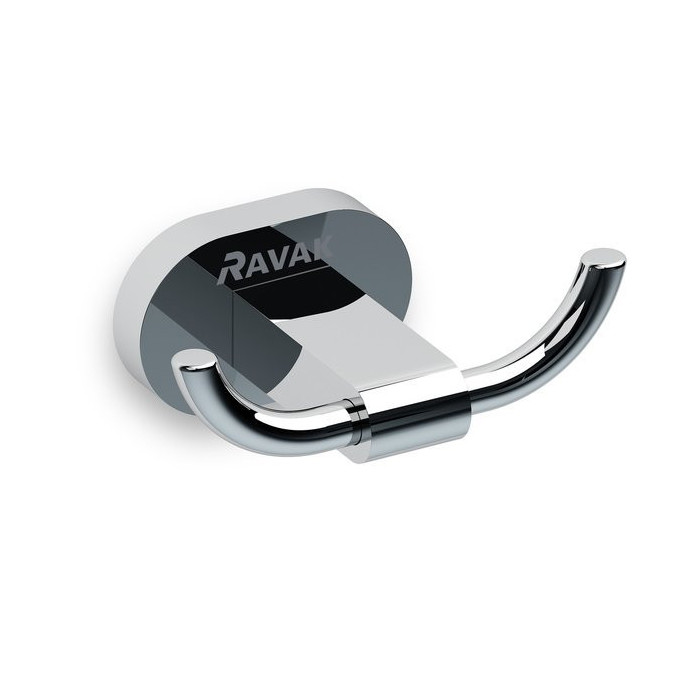 Double hook RAVAK Chrome