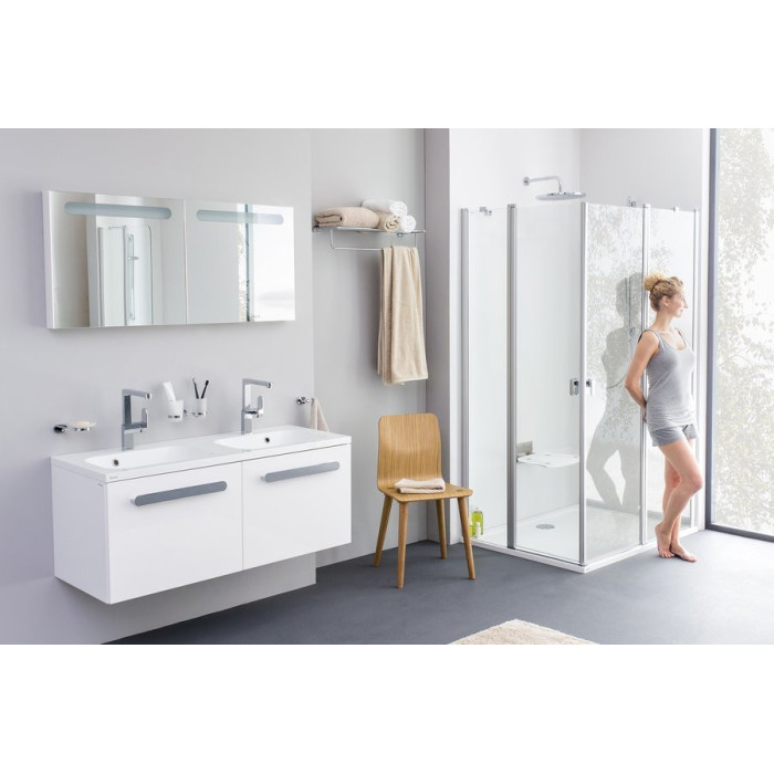 Double hook RAVAK Chrome