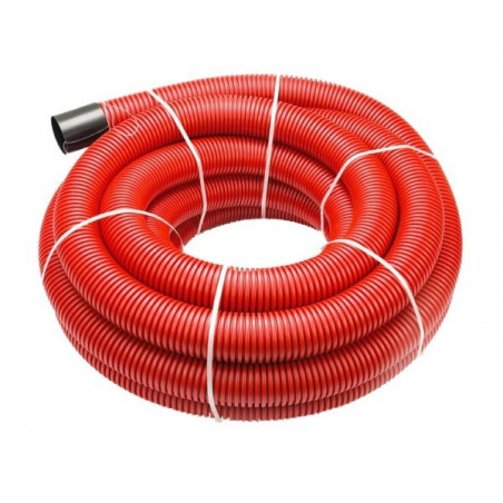 Gofrēts instalācijas caurule kabelim 63/52mm (50m), 450N