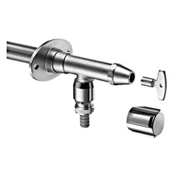 Neaizsalsto āra krāns SCHELL Polar II komplekts 200 / 500 mm biezām sienām
