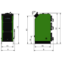 Cietā kurināmā katls KAMEN Dremax 16 kW