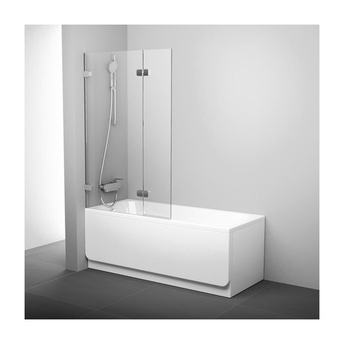 Two-part folding bath screen RAVAK BVS2