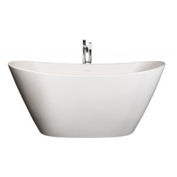 PAA Amore Silk stone mass bath, white, 850 x 1600 mm