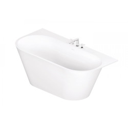 Akmens masas vanna PAA Deco Siena Šilks, balta, 810 x 1660 mm