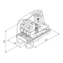 Speroni PM 5-ML water pump pressure relay, horizontal