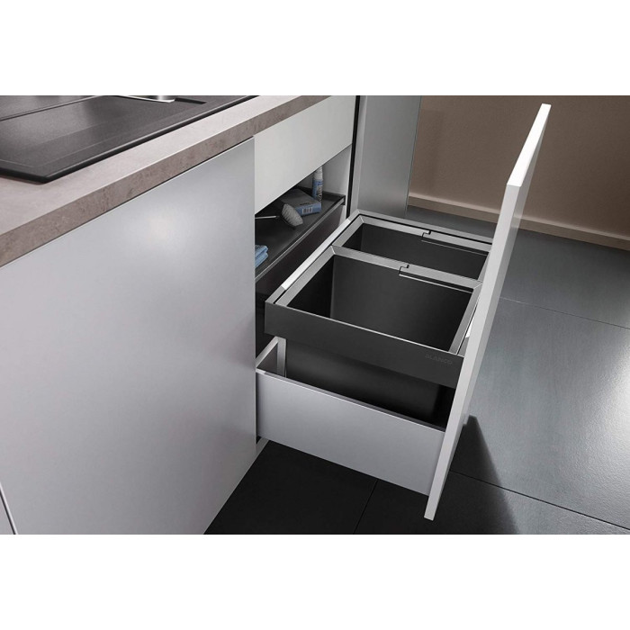 Waste sorting system for 60 cm cabinet BLANCO FLEXON II 60/2, anthracite