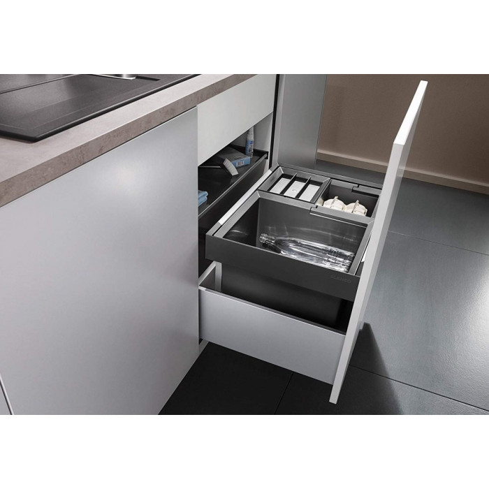 Система сортировки отходов для тумбы 60 см BLANCO FLEXON II XL 60/3, антрацит