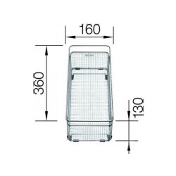 BLANCO sink. Colander