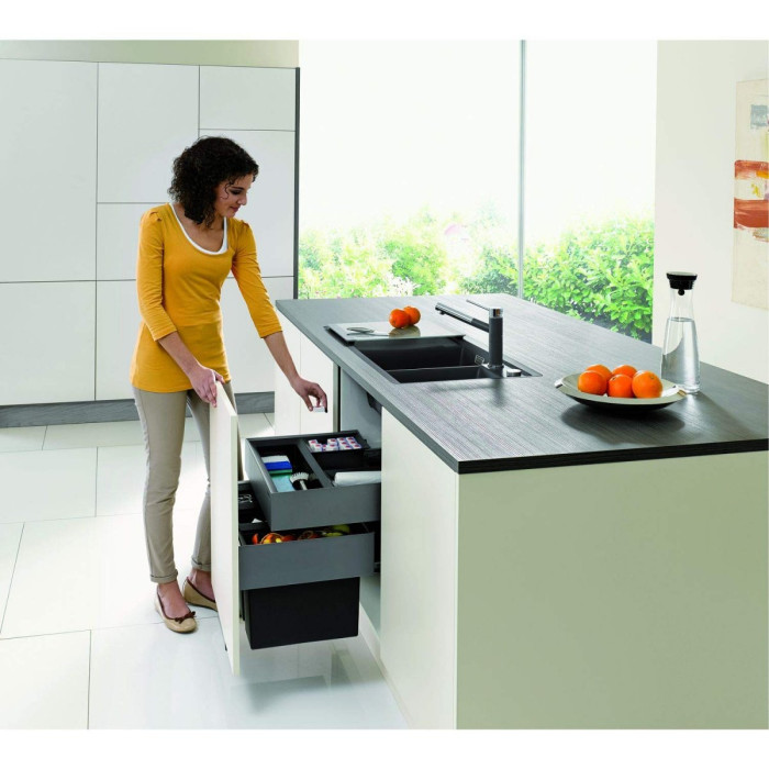 Система сортировки отходов для тумбы BLANCO SELECT II 45/2, 2 x 16 л