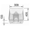 BLANCO sink. Dish drying basket