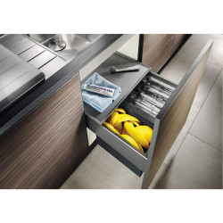 Atkritumu šķirošanas sistēma 50 cm skapim BLANCO SELECT II 50/2, 2 x 19 l