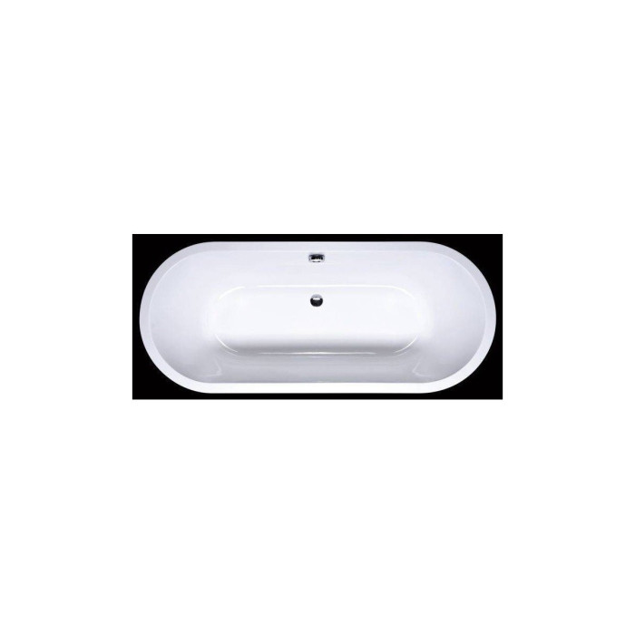 Stone composite bathtub VISPOOL Accent 710 x 1670 mm