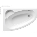 Acrylic asymmetric bathtub RAVAK Asymmetric
