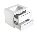 Četru daļu mēbeļu komplekti (ar veļas grozu) KAMĒ 60 cm Serena Retro