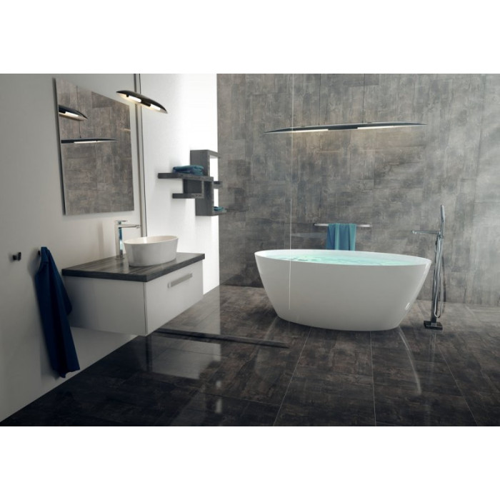 Izmantotā akmens vanna OMNIRES Marble+ Siena 1610 x 81 cm