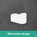 Hook for towel rail HANSGROHE AddStoris 41742700, Matt White
