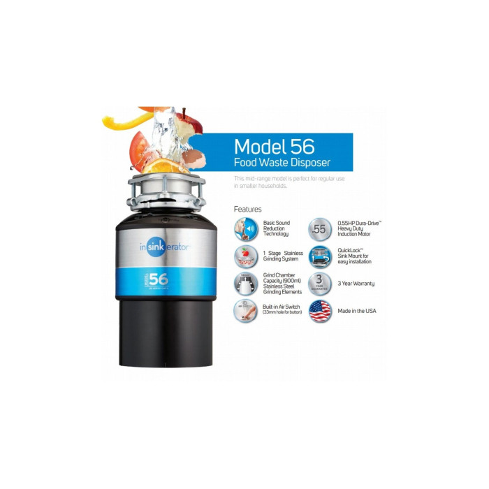 Food waste disposer ISE Model 56