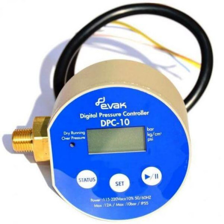 Digitālā spiediena relejs EVAK DPC-10A