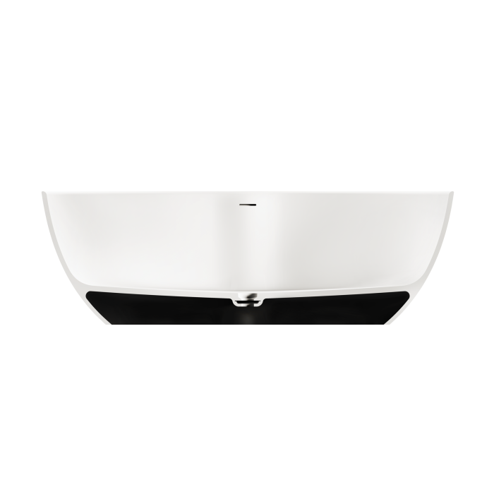 PAA Bella Silk stone mass bathtub, white, 800 x 1705 mm