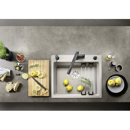 Дозатор для мыла BLANCO Lato, антрацит-хром, 525810