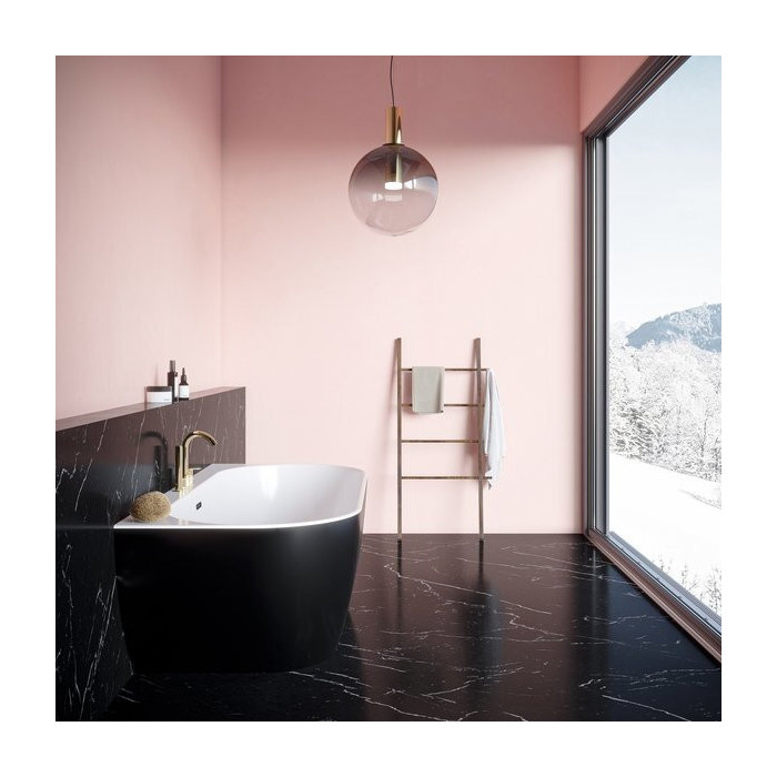 Acrylic bathtub RAVAK FREEDOM W 1660 x 800 mm, black