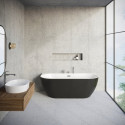 Acrylic bathtub RAVAK FREEDOM W 1660 x 800 mm, black