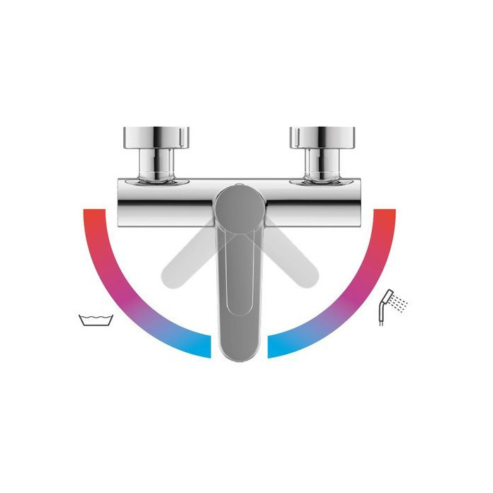 Bathroom - shower mixer RAVAK Puri