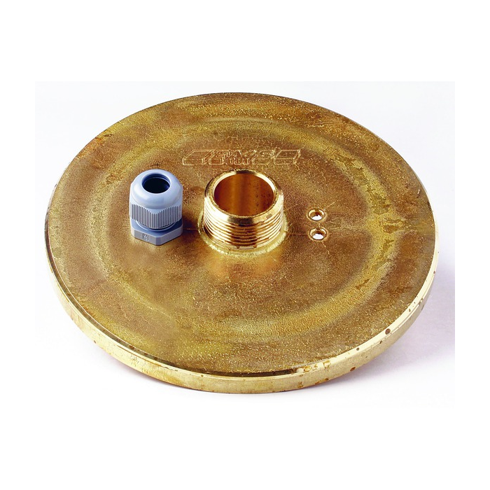 Giluminio urbšanas vāks ar vītni D140 mm x 1 1/4"" ārējais
