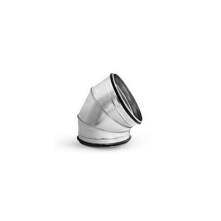 Ventilācijas elkonis ALNOR 315 x 45°, segmentāls