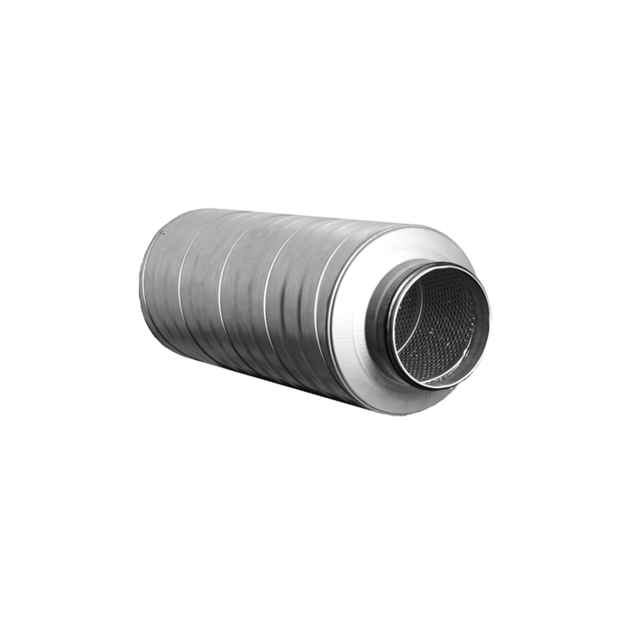 Шумы вентиляции наклоны ALNOR SIL 125 / L-900 мм