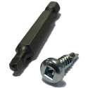 Self-tapping screw for duct with square head 4.2 x 13 mm (1000 pcs)