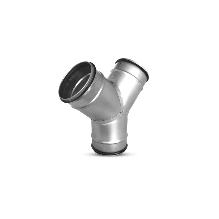 Ventilācijas trišakis Y formas ALNOR 160 / 45°