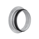 ALNOR 160 flat ventilation branch, stamped steel