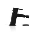 Bidet mixer with bottom valve RAVAK 10° Free black