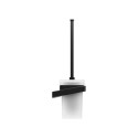 Holder with a container for toilet brush RAVAK 10° black