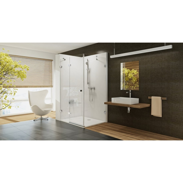 Shower tray RAVAK Gigant Pro Chrome 100 x 80, white