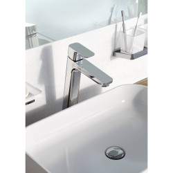 Izlietnes maisītājs augsts bez apakšējā vārsta RAVAK 10° 244 mm Free
