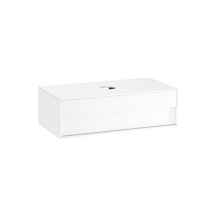 Izlietnes skapītis RAVAK Step SD 1000, balts/balts