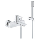 GROHE Lineare New bath mixer with shower set, 33850001