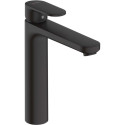 HANSGROHE Vernis Blend 190 sink mixer with bottom valve, black-matt, 71552670