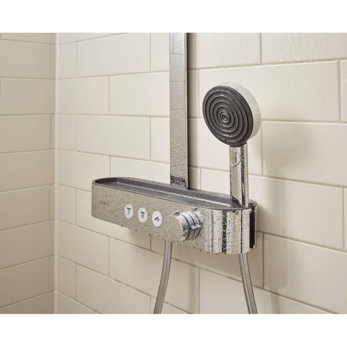 Dušas sistēma ar termostatu HANSGROHE Pulsify S, 24240670