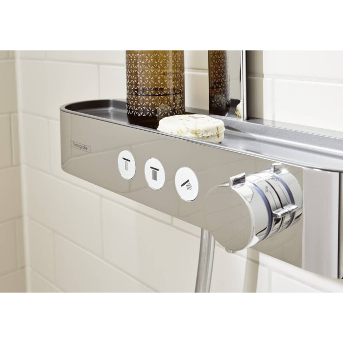Dušas sistēma ar termostatu HANSGROHE Pulsify S, 24240670