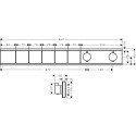 Термостатический смеситель HANSGROHE RainSelect 4 функции, 15382670
