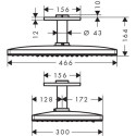 Shower head HANSGROHE Rainmaker Select 3 nozzle, 24006600
