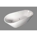 Akmens masas vanna PAA Storia, balta, 725 x 1670 mm