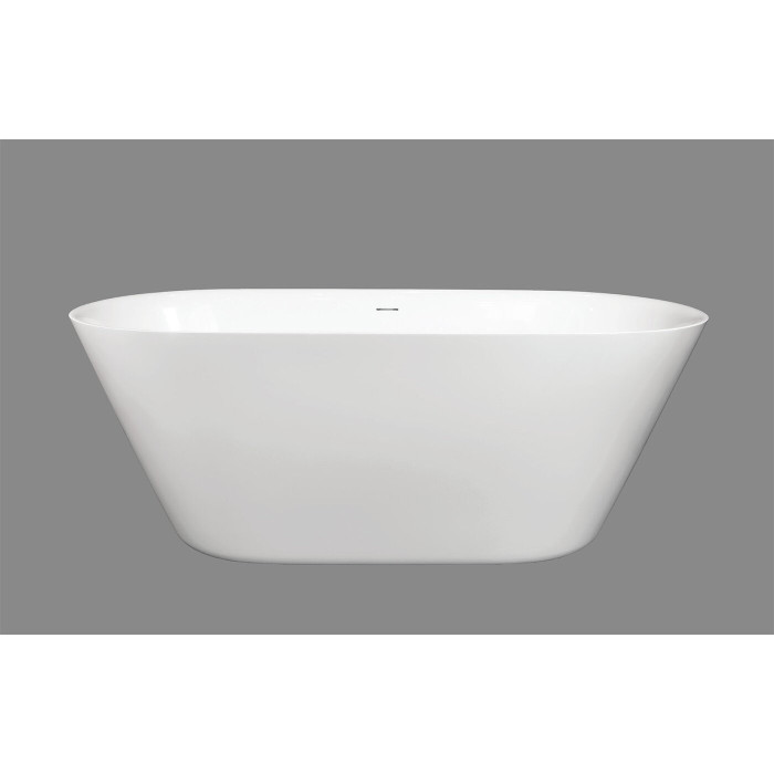 PAA Storia stone resin bathtub, white, 725 x 1670 mm