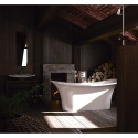 PAA Bel Canto stone mass bathtub, white, 850 x 1800 mm
