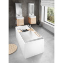 Akmens masas vanna PAA Infinity, balta, 795 x 1795 mm